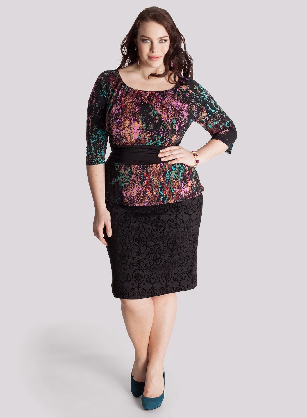 Vestidos de moda para mujeres gorditas Vestidos de moda para mujeres gorditas