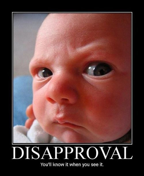 Disapproval - You'll Know It When You See It