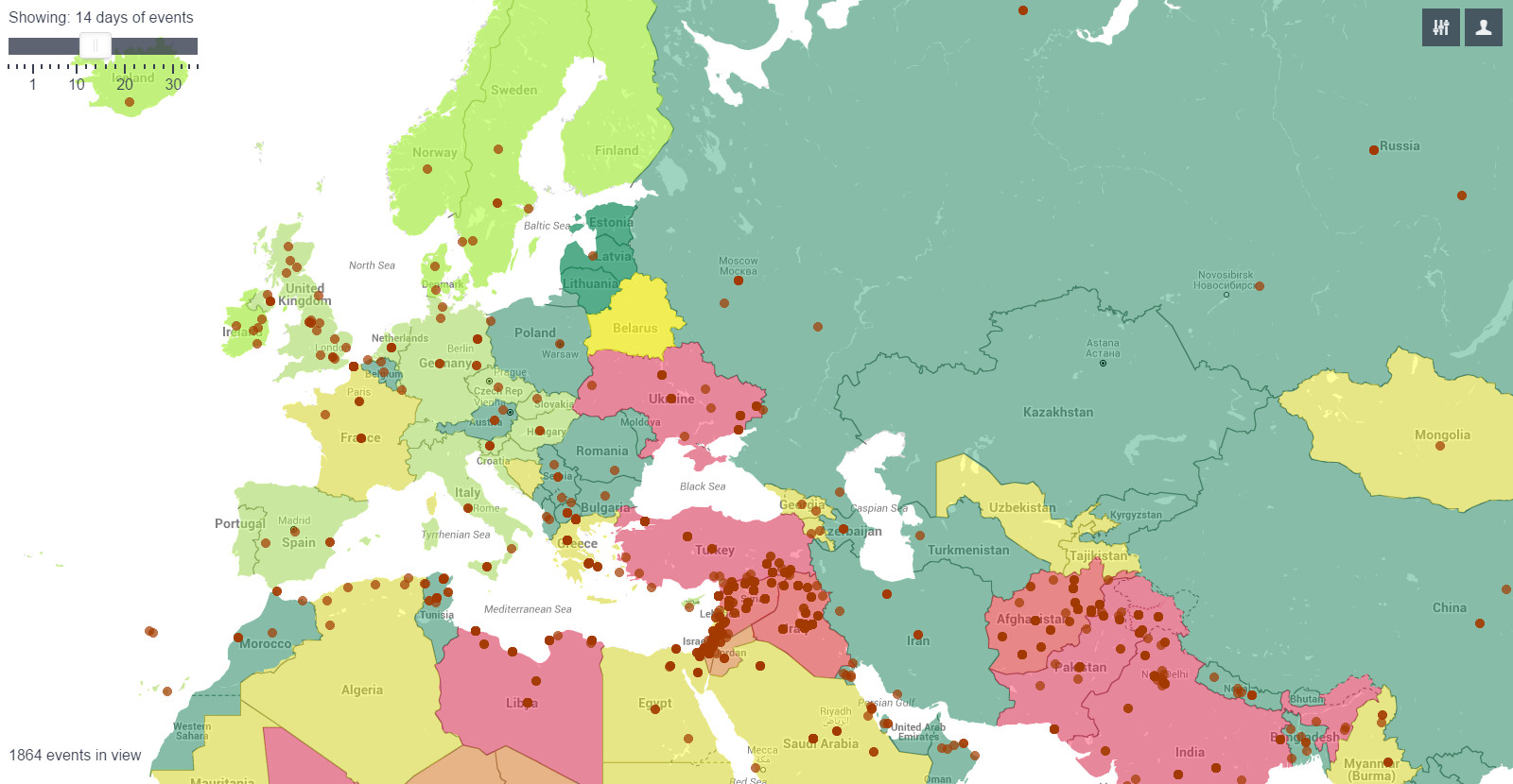 Breast Size by Country