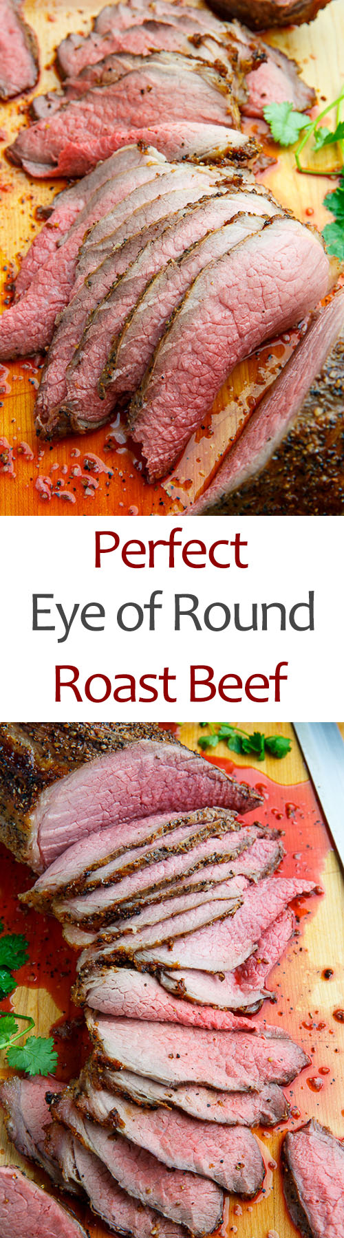 Perfect Eye of Round Roast Beef Recipe on Closet Cooking