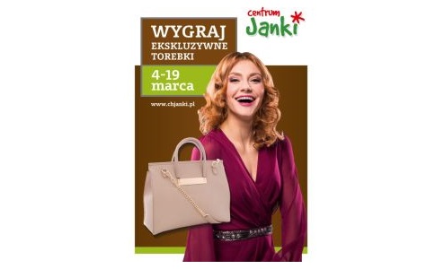 Wygraj ekskluzywne torebki w najnowszym konkursie Centrum Janki Promocje i wyprzedaże