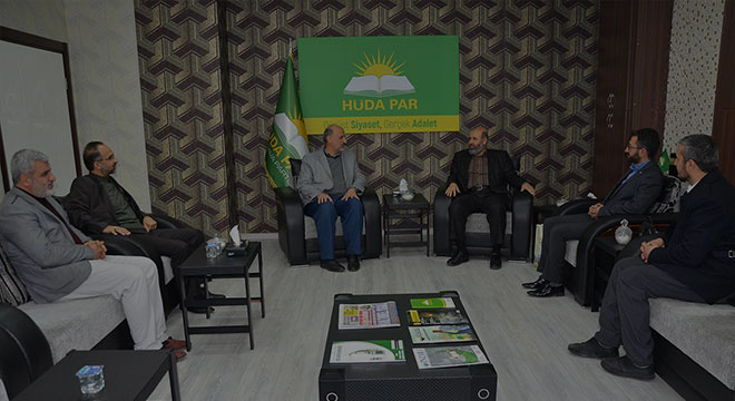 Sekreterê Giştî yê Yekîtîya Alimên Fîlîstînê HUDA PARê ziyaret kir Sekreterê Giştî yê Yekîtîya Alimên Fîlîstînê HUDA PARê ziyaret kir