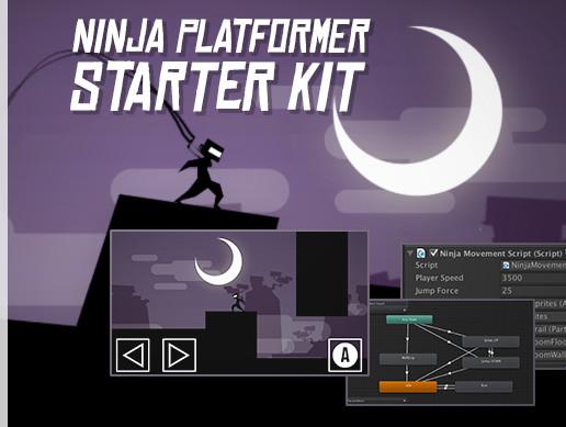 Ninja Platform Starter Kit - Unity Asset free download Ninja-platformer-starter-kit