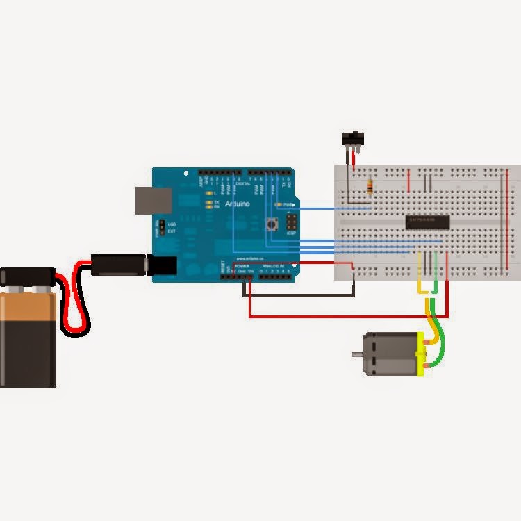 Logik Web Arduino Tutorial 18 Controllare Un Motore Dc Con Un Ponte H