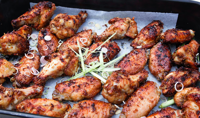 Lemongrass and Kaffir Lime Chicken Wings