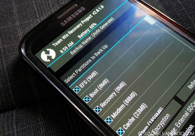 Nandroid Backup TWRP