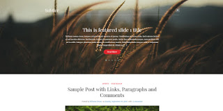 Subtler blogger template