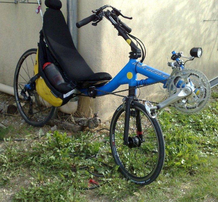 Custom Recumbent Wheels: Son Delux Alex DA16 32 spokes