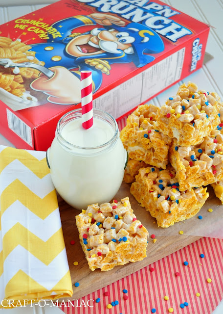 Captain Crunch Bars www.craft-o-maniac.com