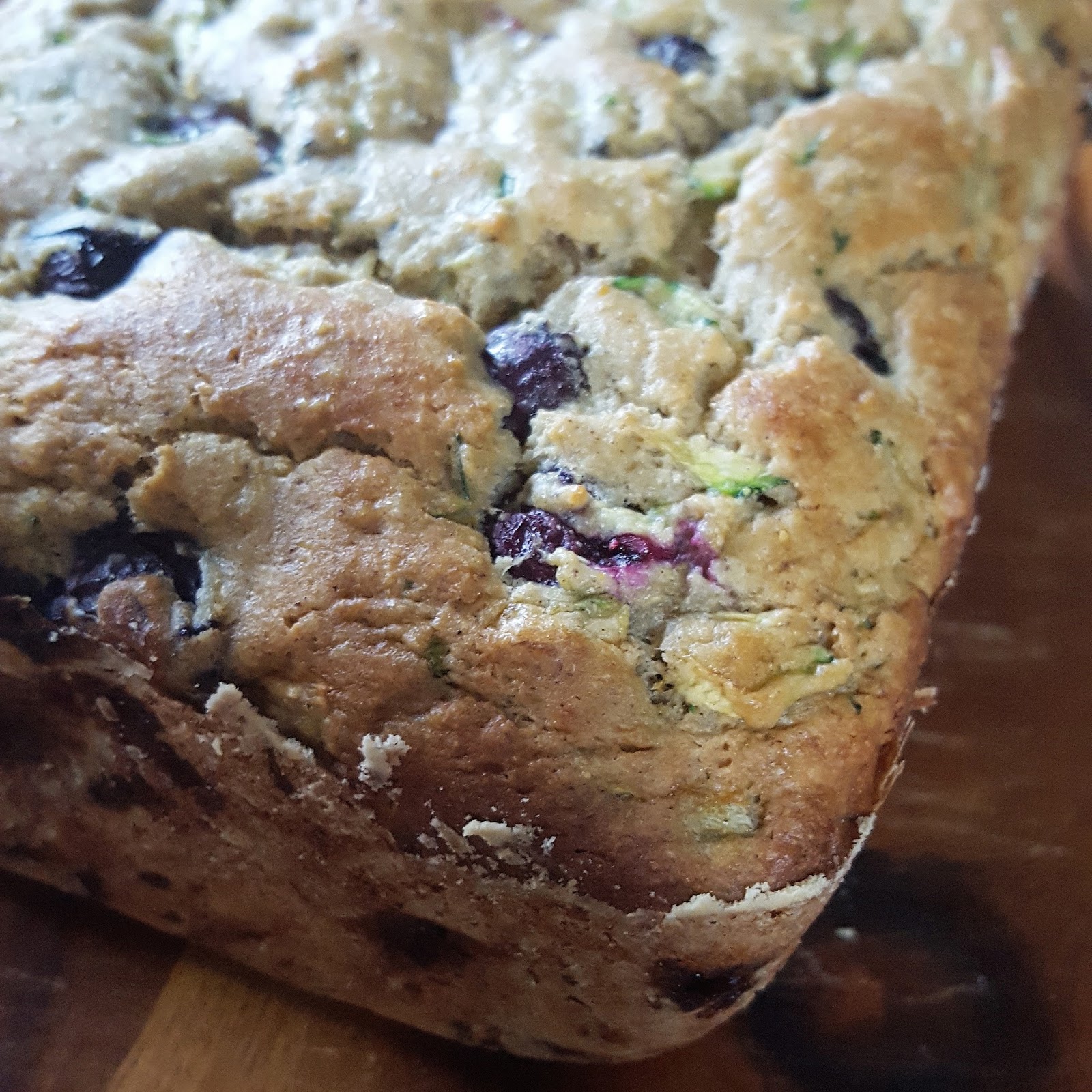 Cooking is Caring: Gluten-Free Blueberry Zucchini Bread