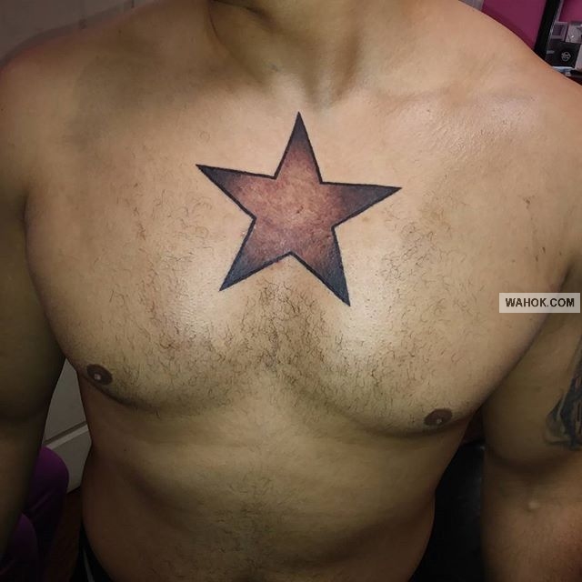 Gambar Tato Bintang Terbaru Di Lengan Tangan, Dada, Leher, Punggung Dan Kaki gambar tato bintang terbaik dan paling keren di dunia, gambar tato-tato bintang kaskus
