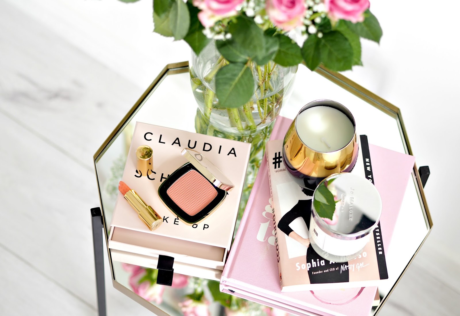 Claudia Schiffer Blusher and Lipstick Review 