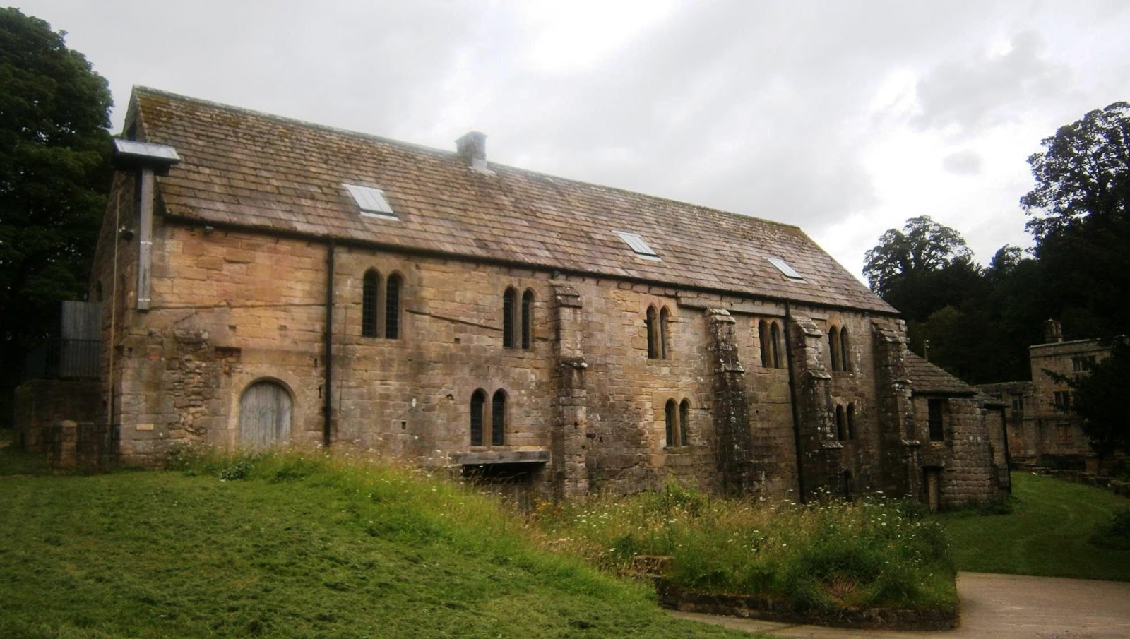 Liberal England The water mill at Fountains Abbey