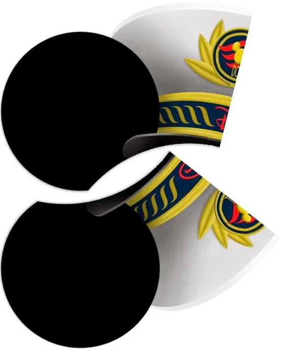 Mickey Mouse Capitán de Crucero: Sombreros con Orejas para Imprimir Gratis.