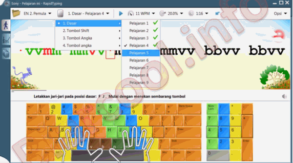Cara Mengetik 10 Jari Dengan Cepat Dan Tepat Berbagi Cara
