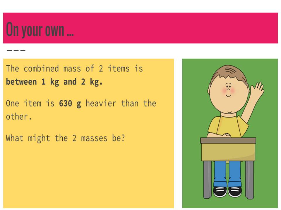 Ms Rashid Measuring Mass Word Problems