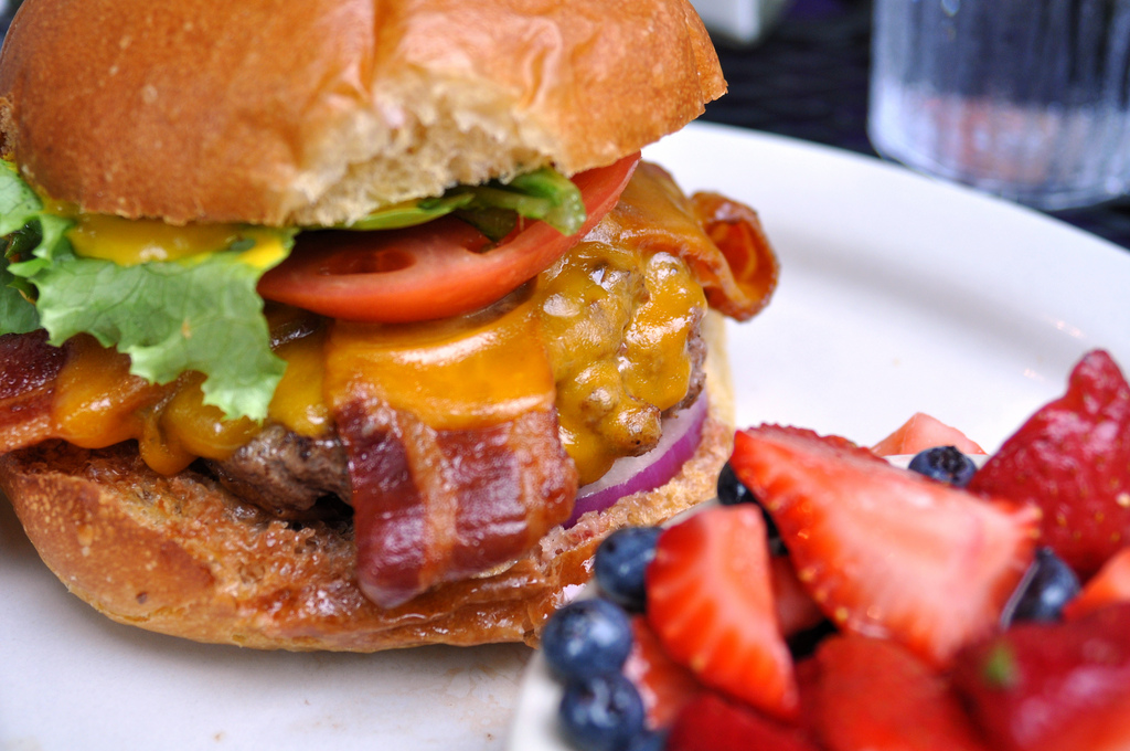 #cheeseburger, #strawberry, #hamburger, #blueberry, #cheddar.