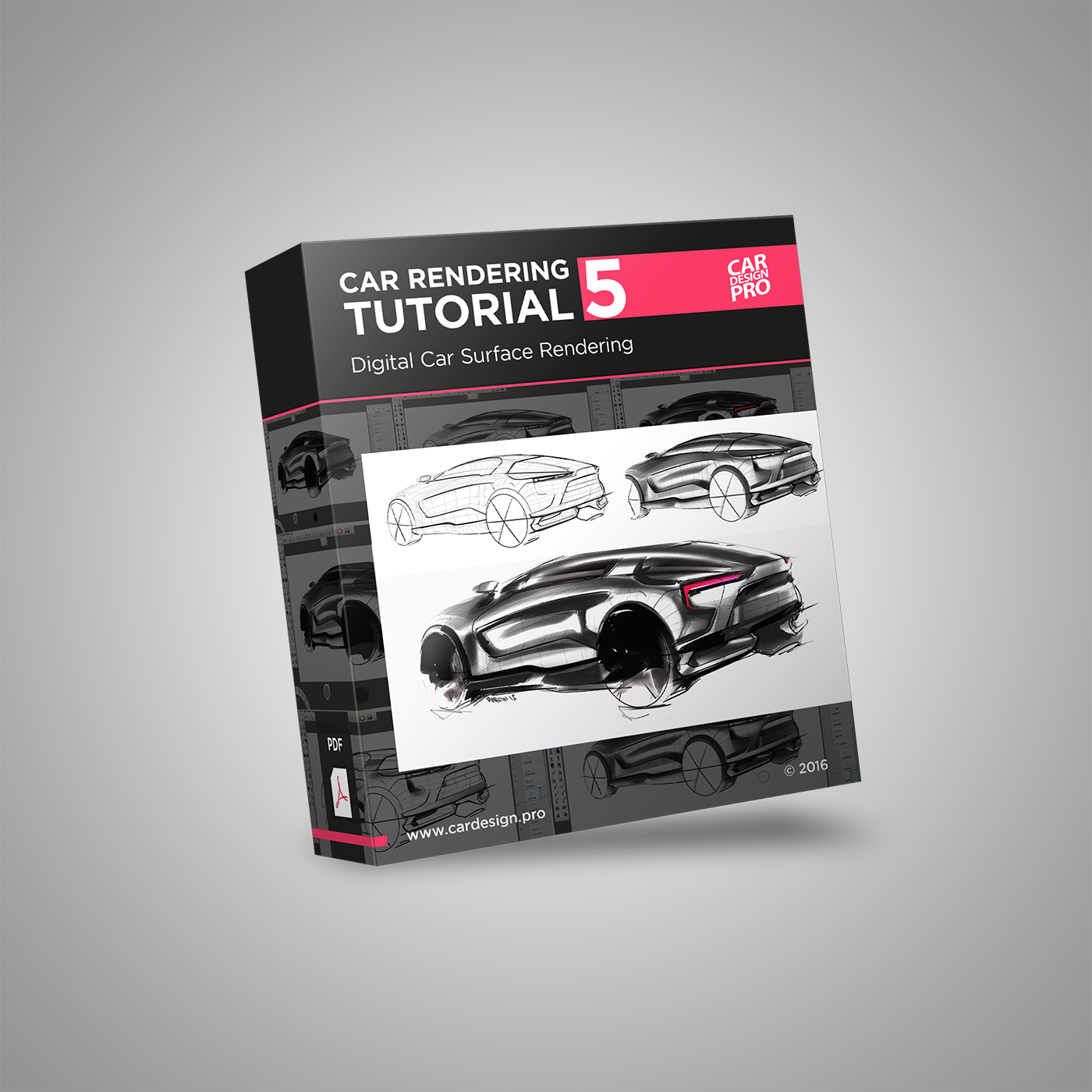 5 Car Rendering Tutorial - Digital Surface Modeling by Marcin | Car Design Tutorials