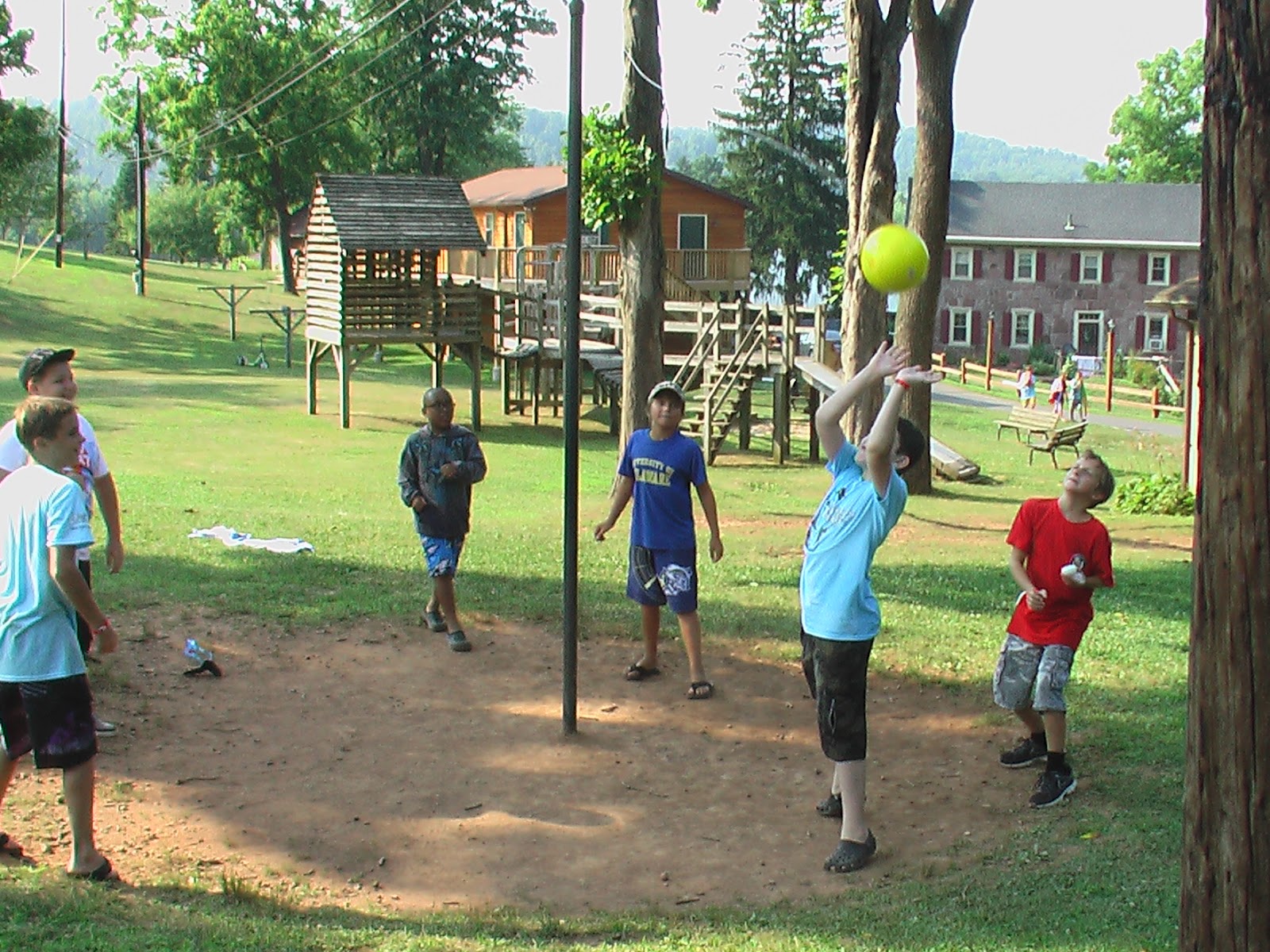At High Point Camp Possible Tetherball Withdrawal?