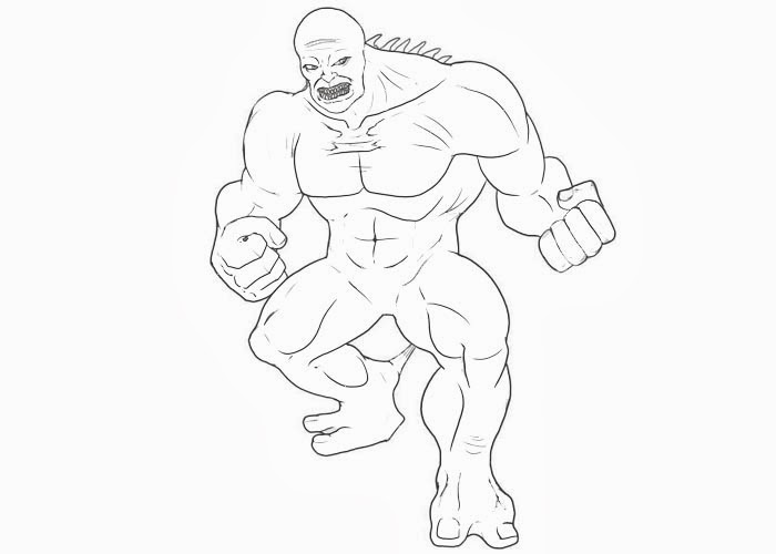 abomination coloring pages - photo #7