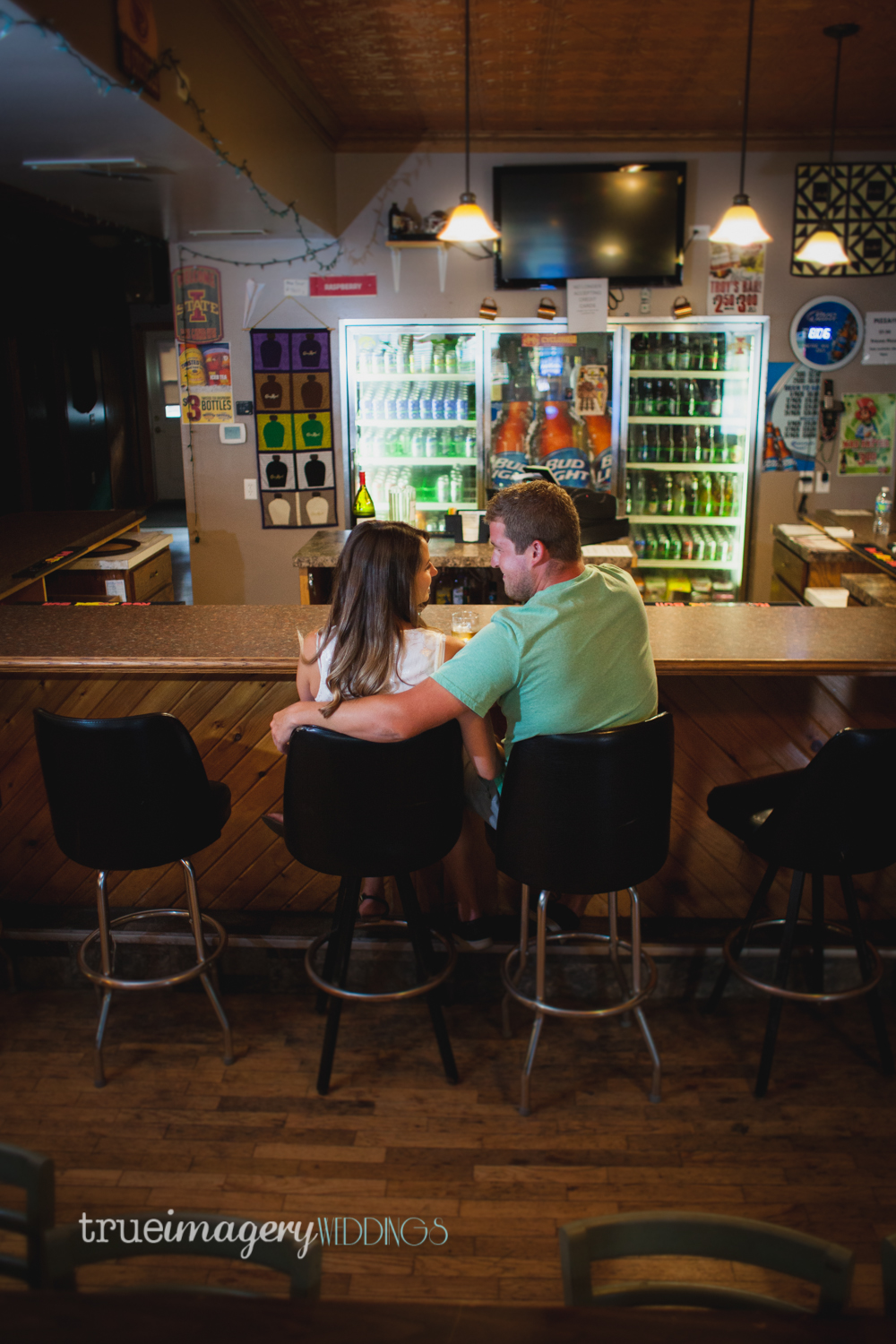 True Imagery Troy's Bar Enagement, Earling, Iowa Omaha/Council