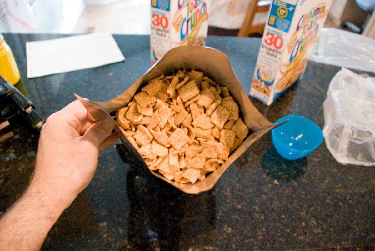TEOTWAWKI Blog: Mylar bag cereal (or anything else) for long term