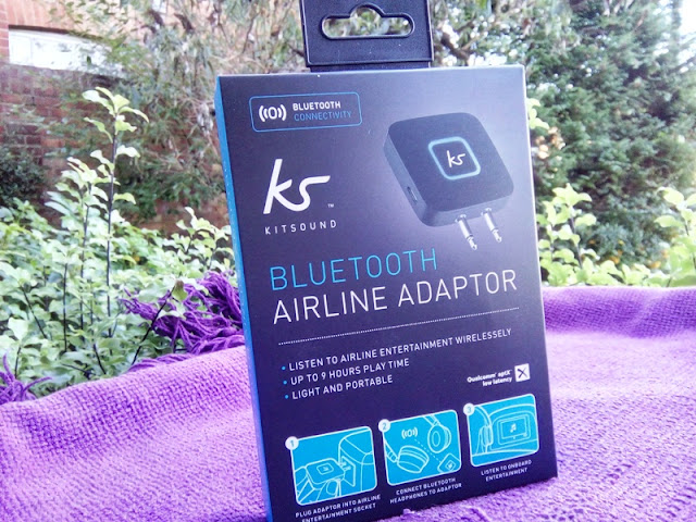 KitSound Bluetooth Airline Adaptor 