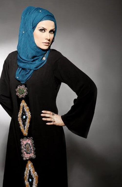 Emoo Fashion Saudi Abaya Collection 2012