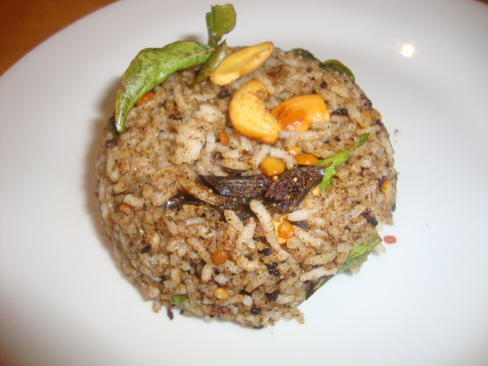 Tastefully Veggie Milagu Sadam (Black pepper rice)