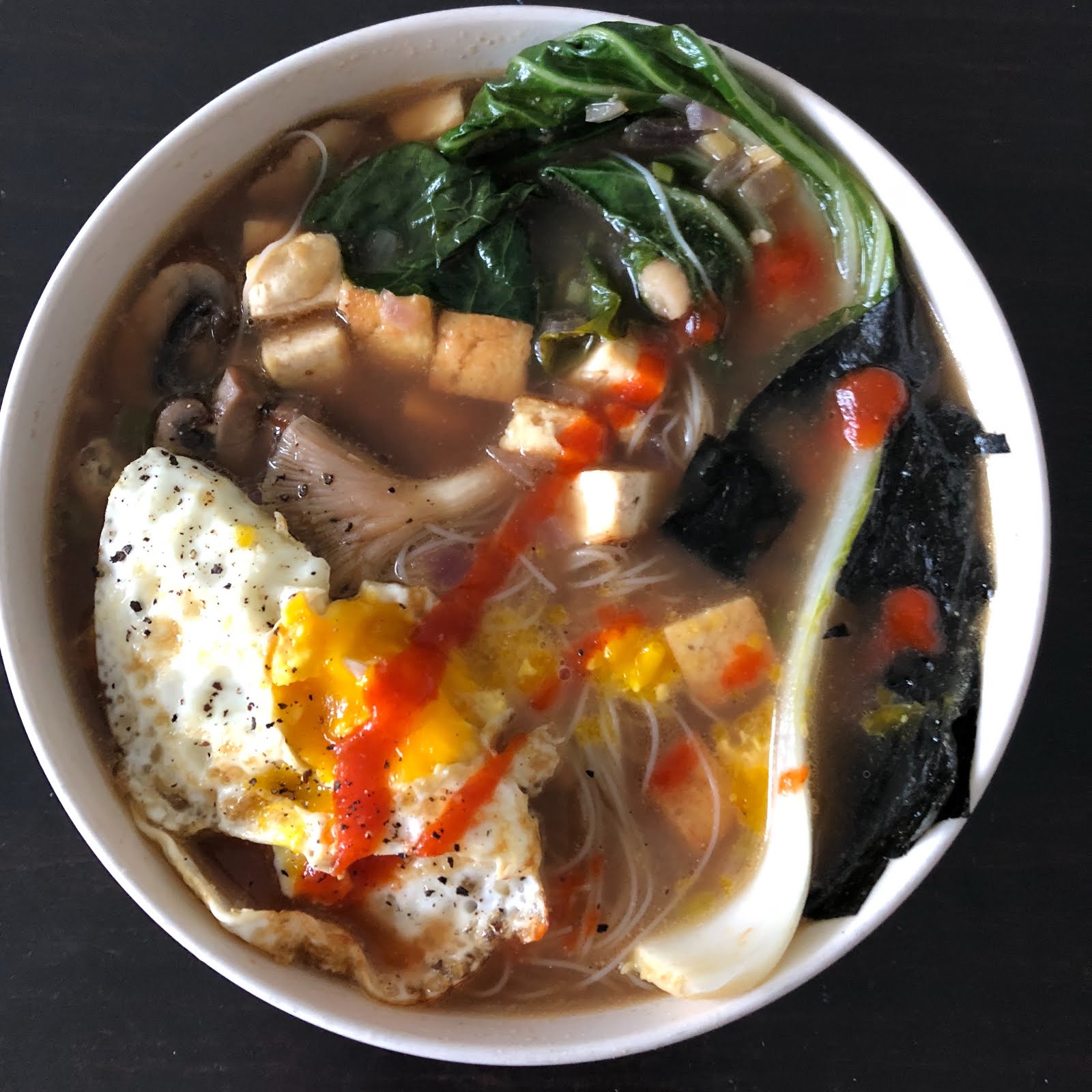 Mushroom + Tofu Ramen