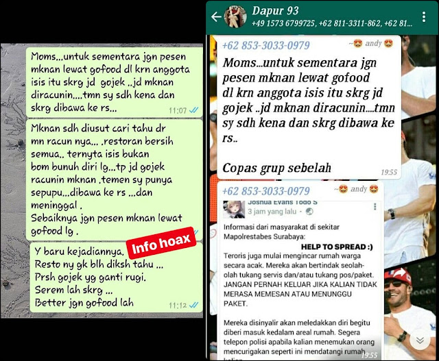 SAH !! Gojek Laporkan Penyebar HOAX Go FOOD DIsusupi ISIS Dan Tebar Racun