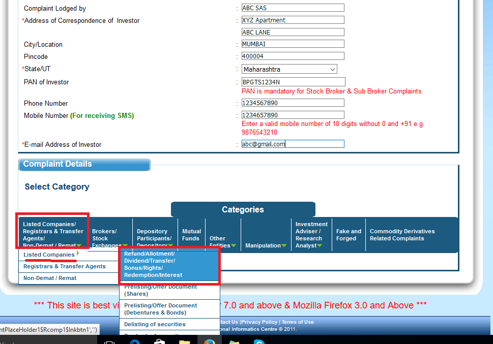 Non transferable stock options