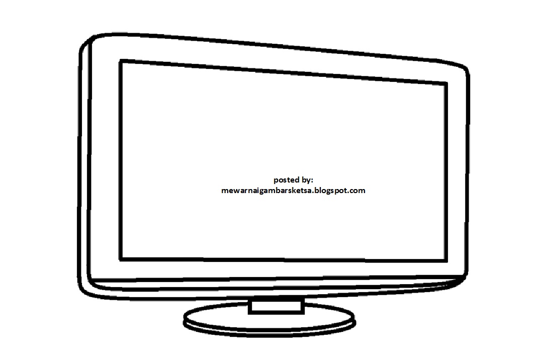 Sketsa Gambar Televisi - IMAGESEE