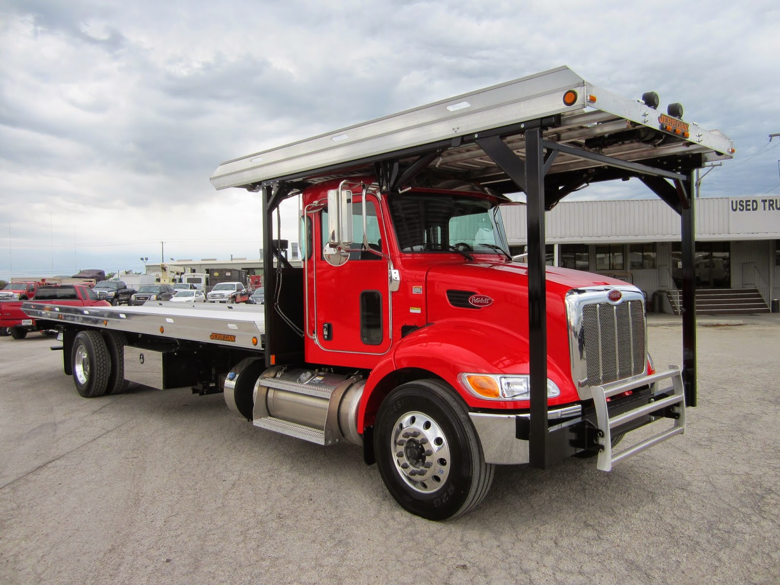 Boom Truck Sales &amp; Rental 2015 Peterbilt 4 Car Hauler