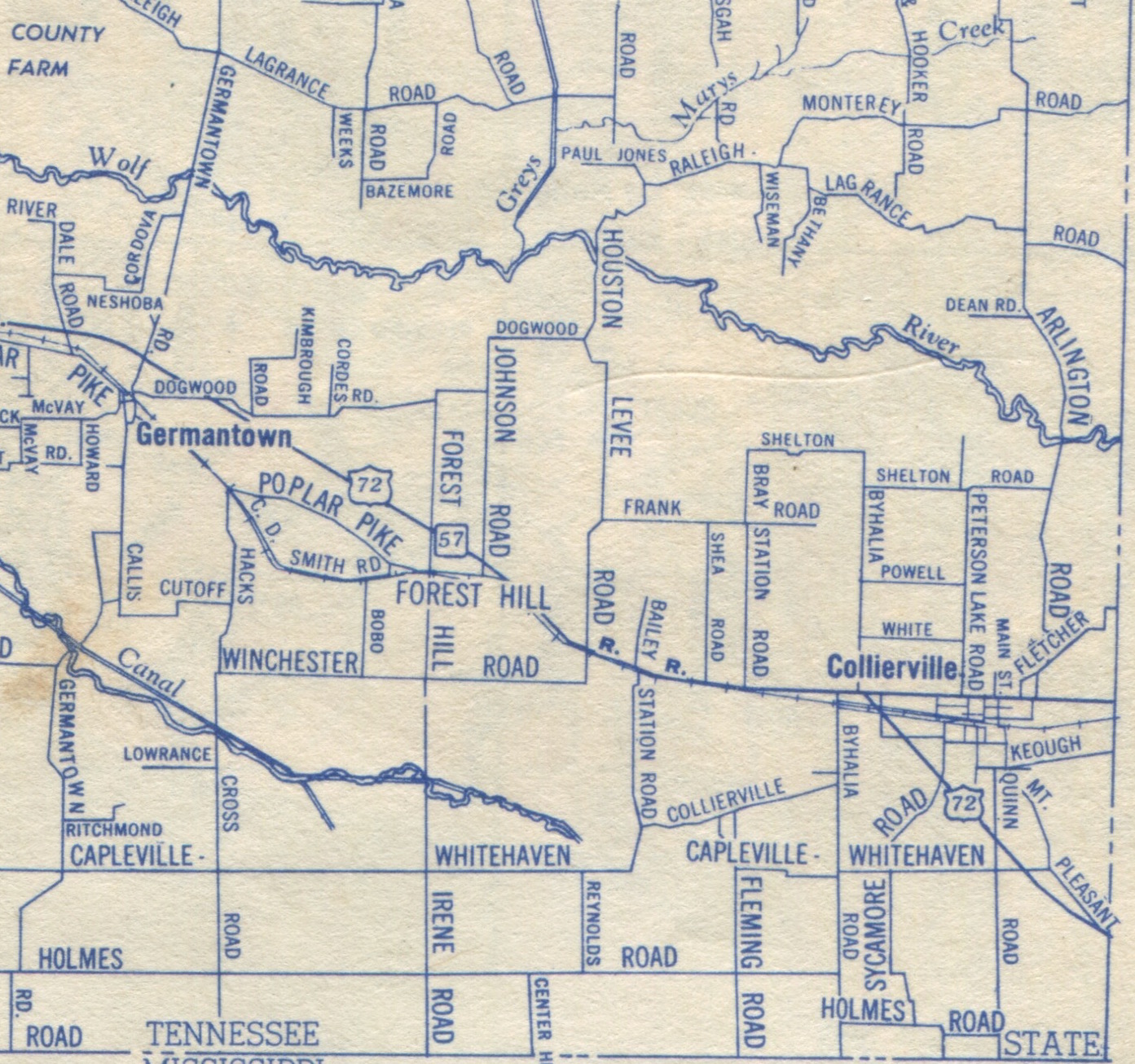 map no 5 riverdale west west farmington and byhalia new byhalia this 1958 j foster ashburn map of germantown and collierville show the three map no 5 riverdale west west farmington and byhalia new byhalia this 1958 j foster ashburn map of germantown and collierville show the three
