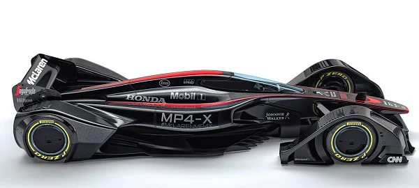 McLaren MP4-X Concept, el Fórmula 1 del futuro