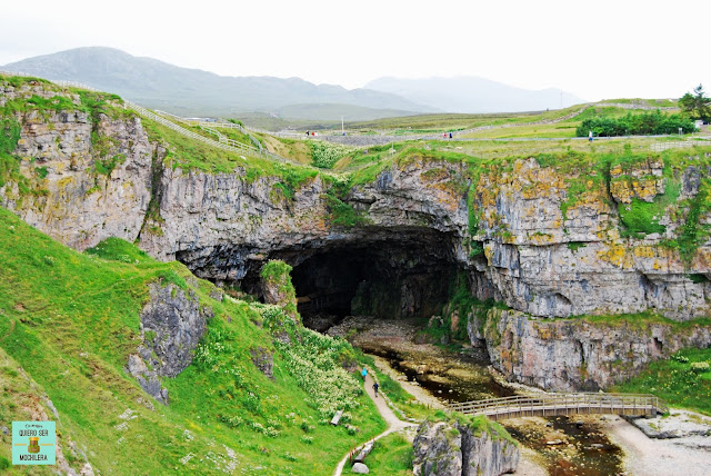Smoo Cave en Durness, Escocia