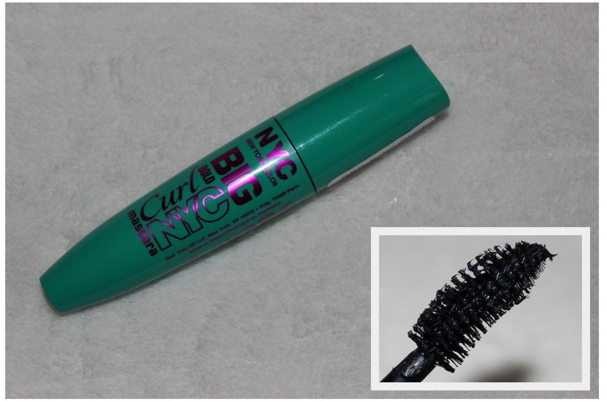 NYC Big Bold Curl mascara review before and after photos Lovely