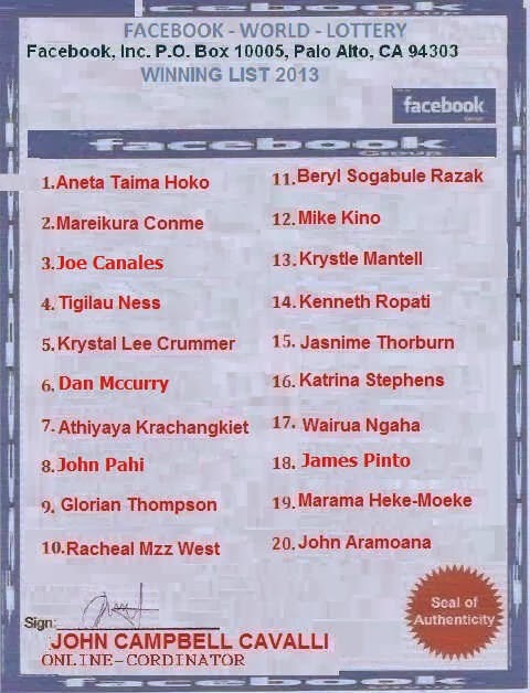 FACEBOOK WORLD LOTTERY WINNERS LIST facebook-world-lottery-winners-list