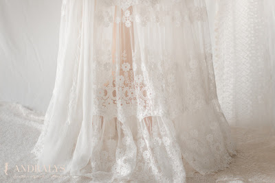 Robe de mariée bohème