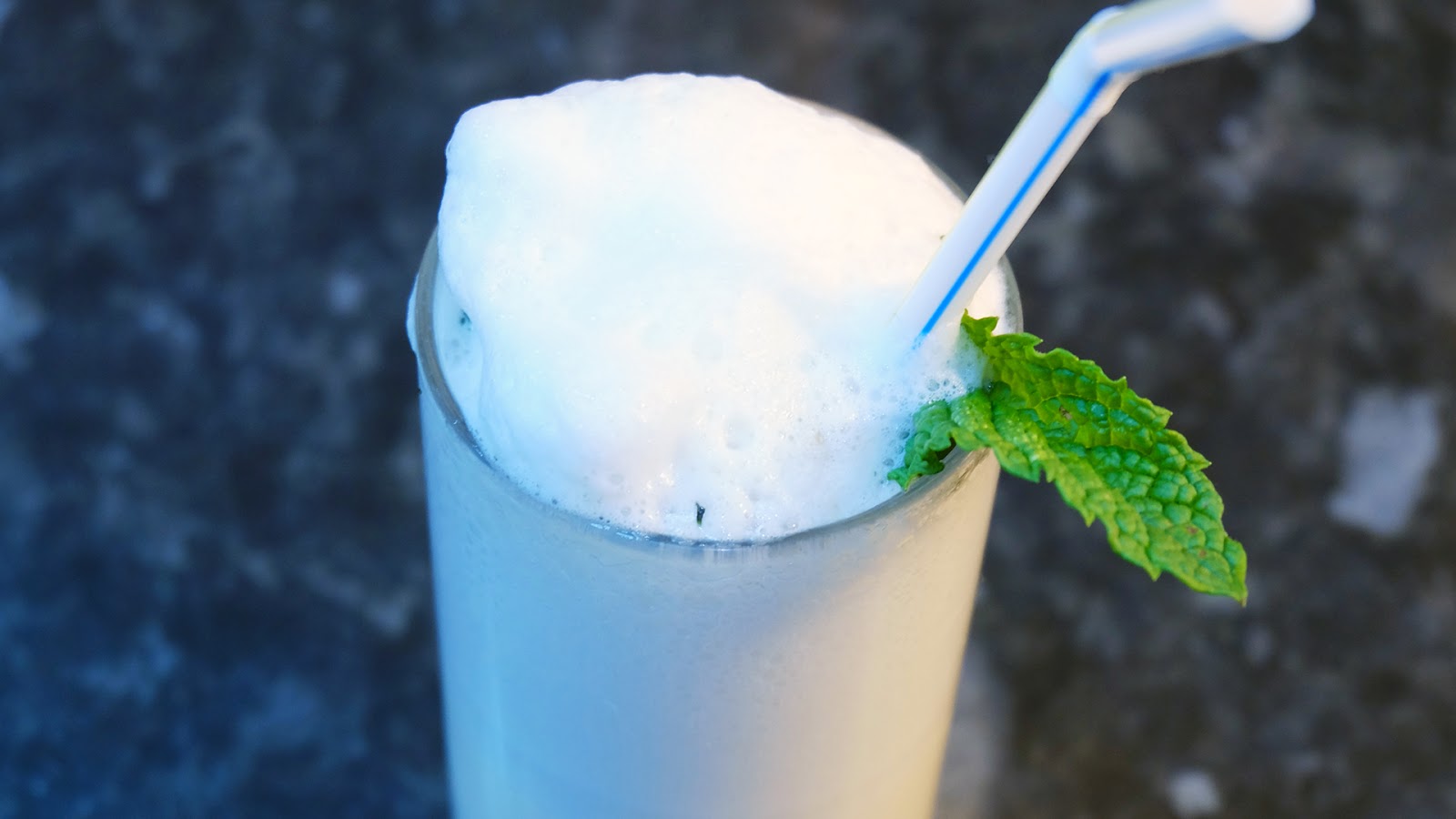 Banana Milkshake Without a Blender