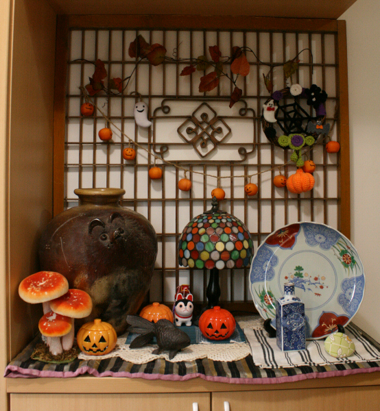 ボタンのくらし ※ ハロウィンの玄関飾り※2015