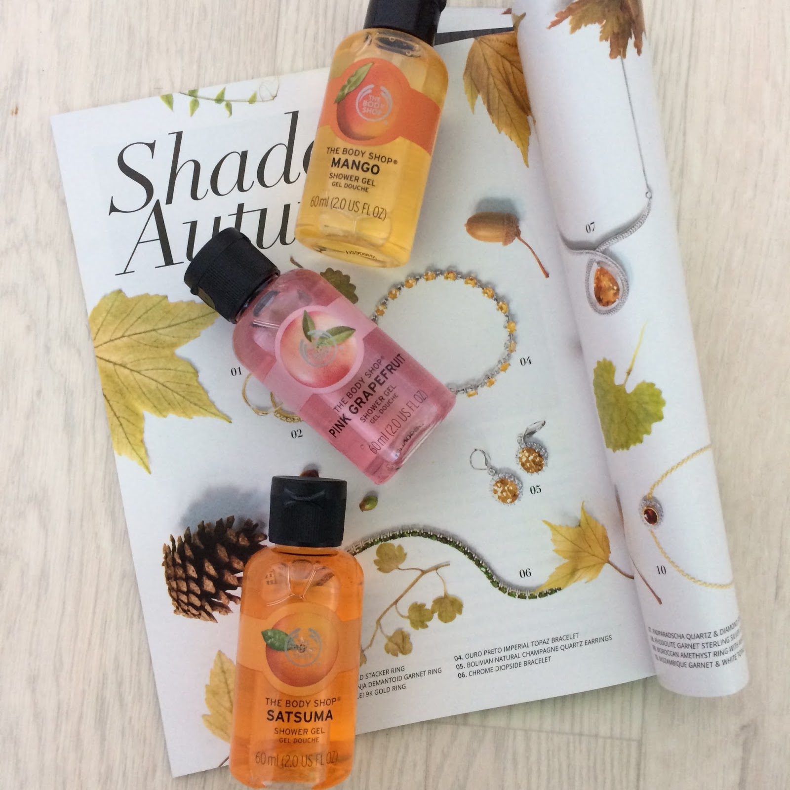 F.B.L Savvy The Body Shop Mini Shower Gels