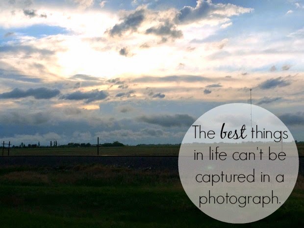 The best things in life can't be captured in a photograph | The Samantha Life photography, photograph, life, remember, quotes, words to live by, sunset, life, photo