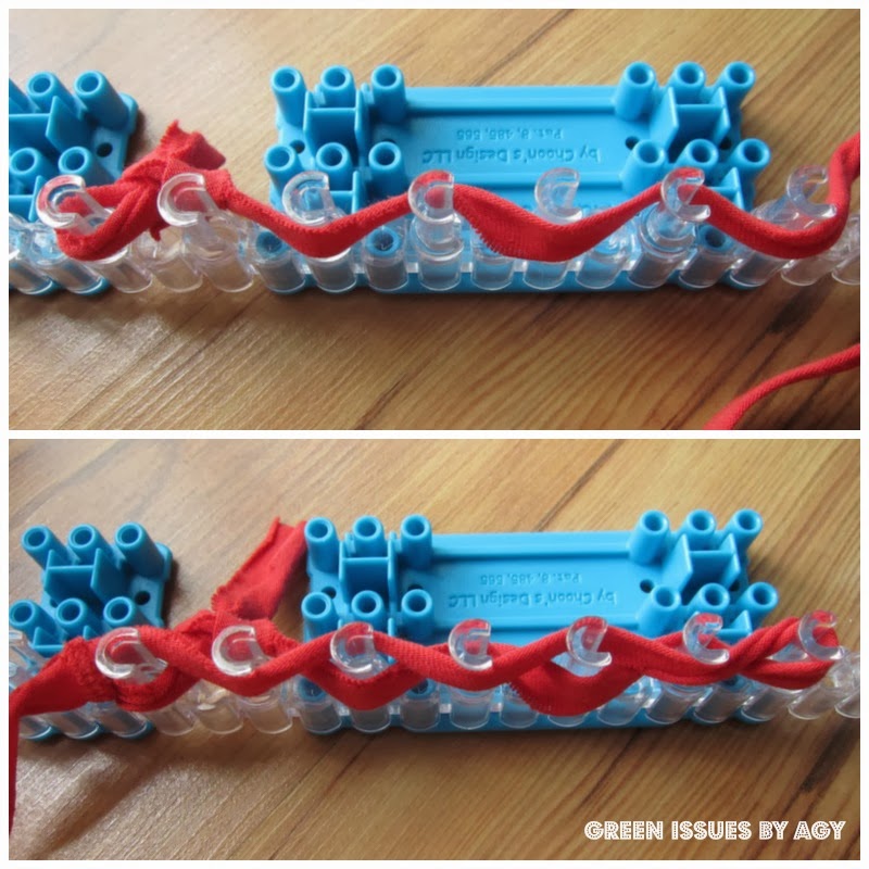 Rainbow Loom Upcycling - Green Issues by Agy