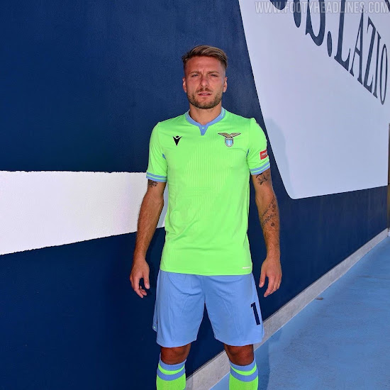 Lazio 20-21 Away Kit Released - Footy Headlines