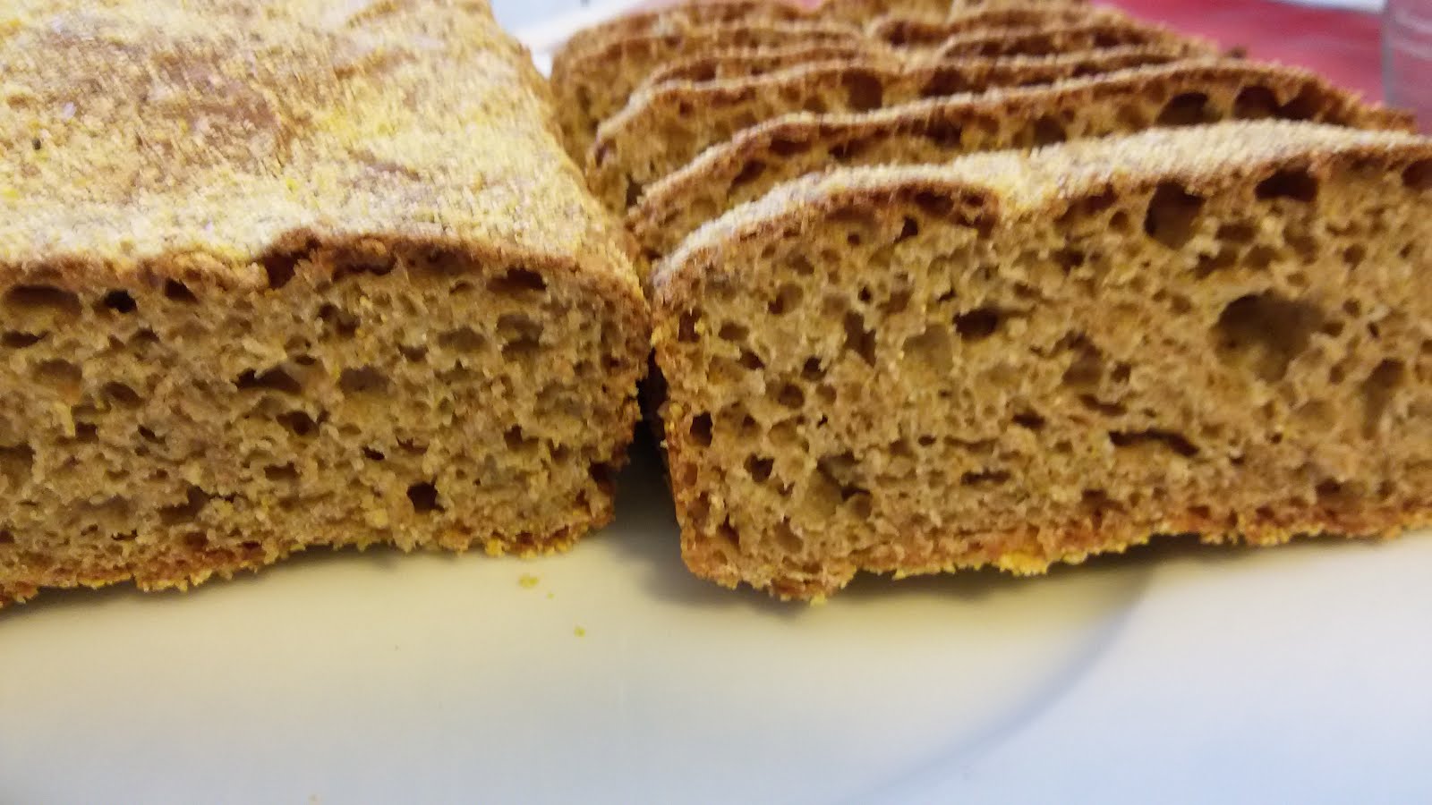Eat Healthy and run! Whole Wheat English Muffin Bread (recipe step by