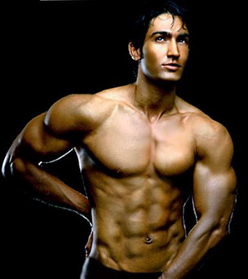 Hot Body Shirtless Indian Bollywood Model & Actor: Nawab Faizi