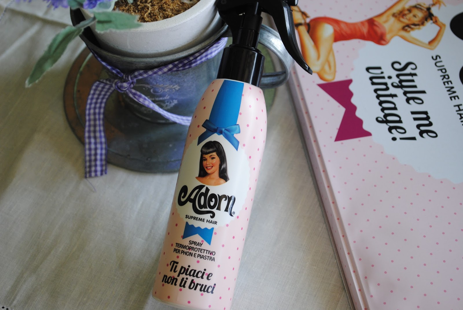 termoprotettore capelli adorn Lacca adorn frangia prendersi volumizzante luxgallery mybeautybox