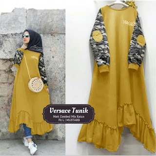 Versace Tunik Jual Baju Atasan Muslim Wanita Versace Tunik